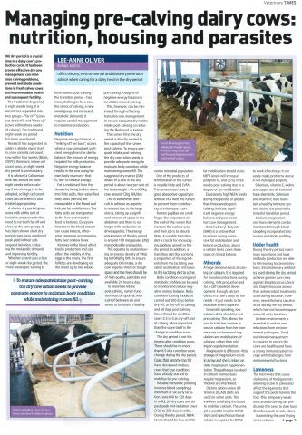 Veterinary Times - 1st August